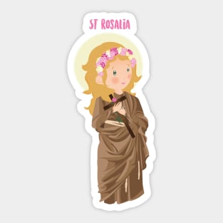 Saint Rosalie of Palermo Sticker